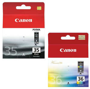 Mực in Canon CLI-36 Color – PGI 35 BK