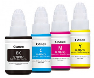 Mực in Canon GI-790 (Cyan, Magenta, Yellow, Black)