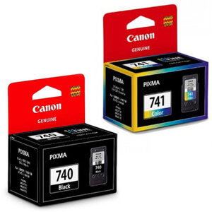 Mực in Canon PG-740 BK, CL-741