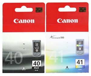 Mực in Canon PG-40 BK, CL-41